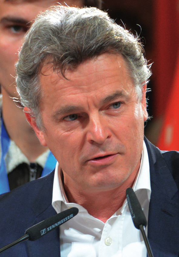 Portrait de Fabien Roussel, Parti communiste français